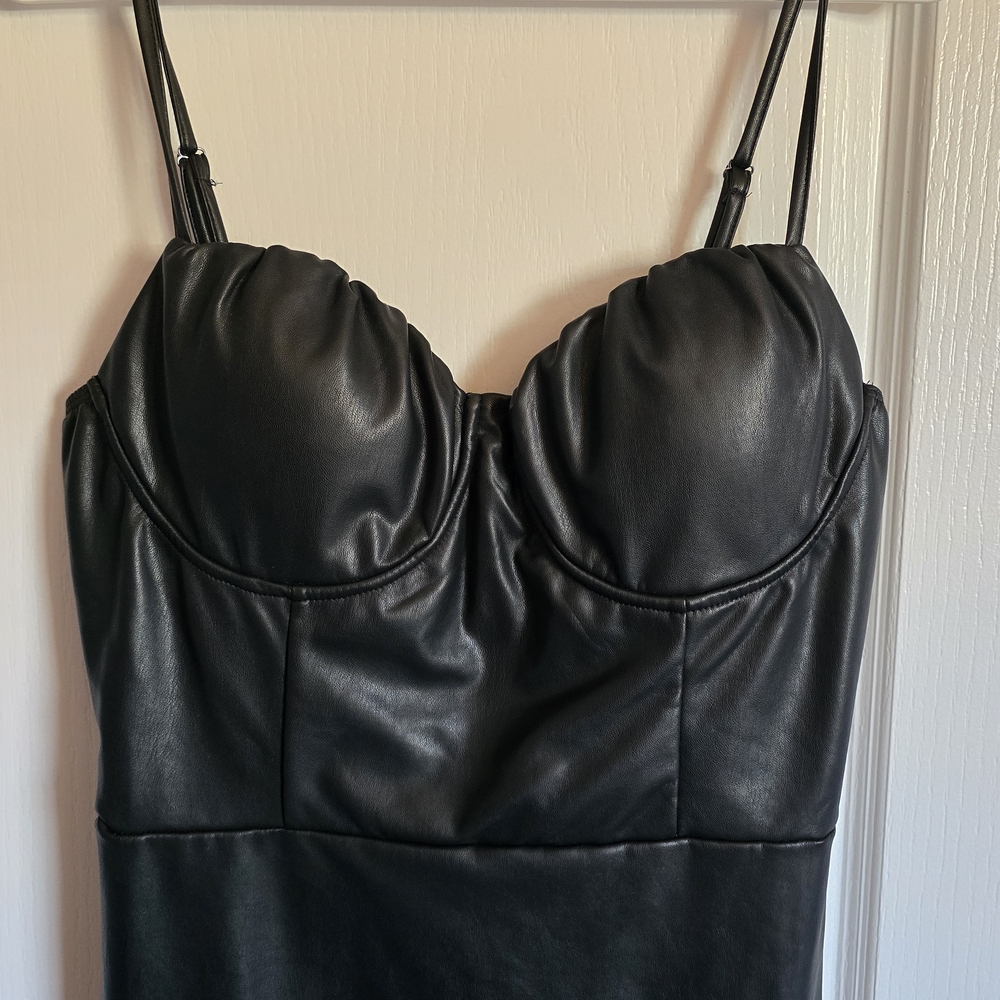 Source Unknown Black Mini Dress